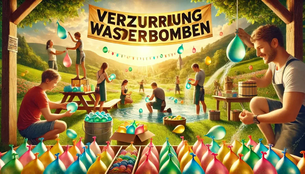 verzurrung wasserbomben